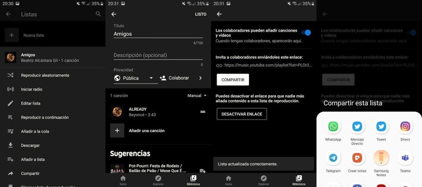 Crear una lista de reproducción en YouTube en simples pasos GNMEDIA.ES